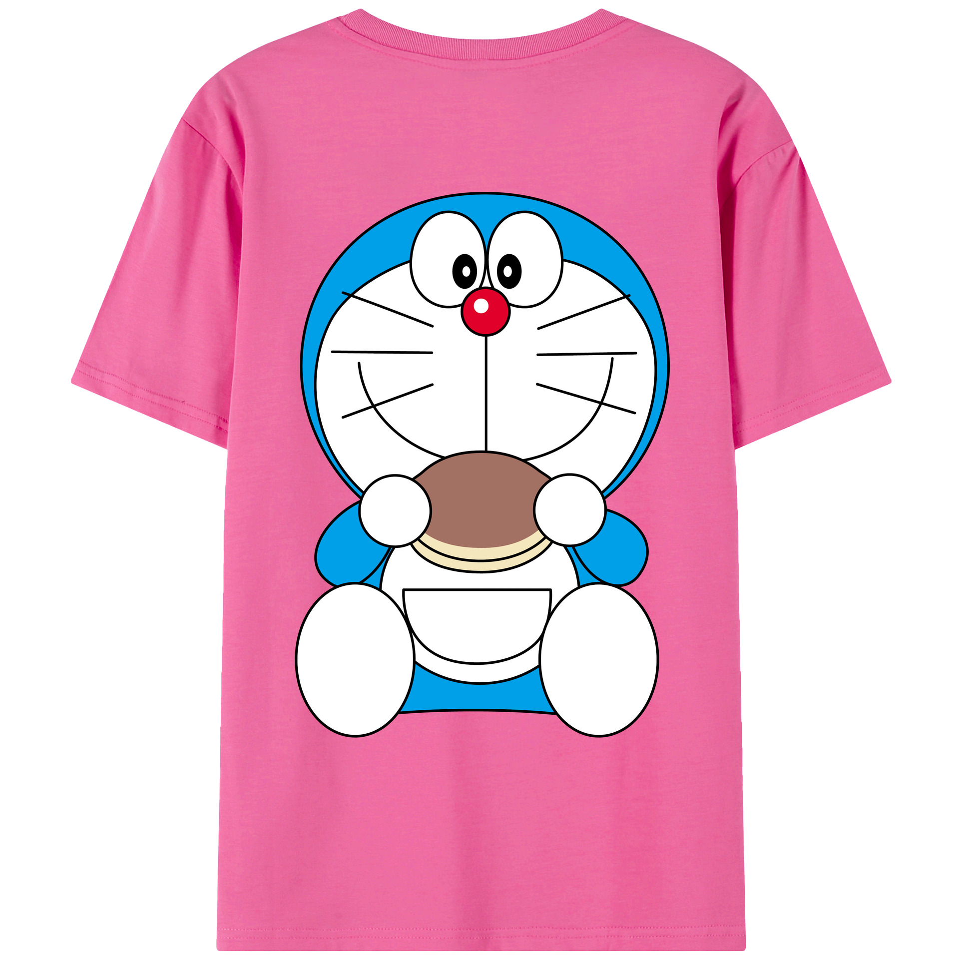（画像用） ドラえもん Doraemon レディース半袖Tシャツ(バックプリント)